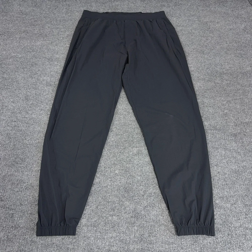 Lululemon Surge Hybrid Jogger Mens Large Gray Running Reflective Stretch Active